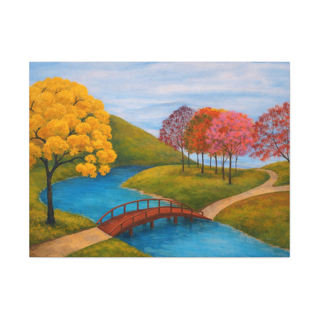 Colorful Landscape Wall Art Print