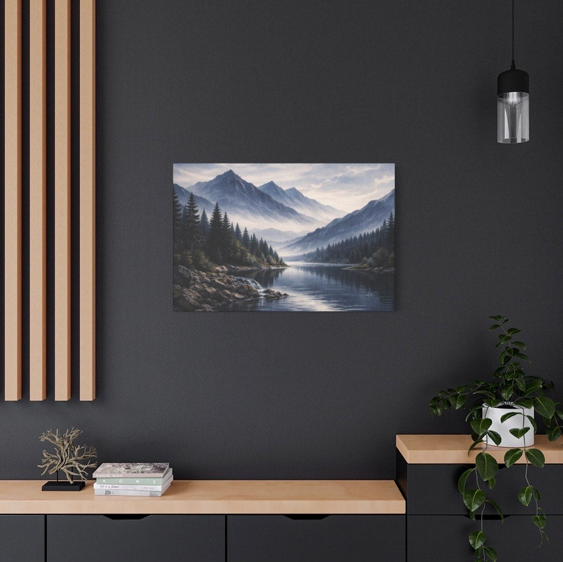 Mountain Landscape Wall Art Print
