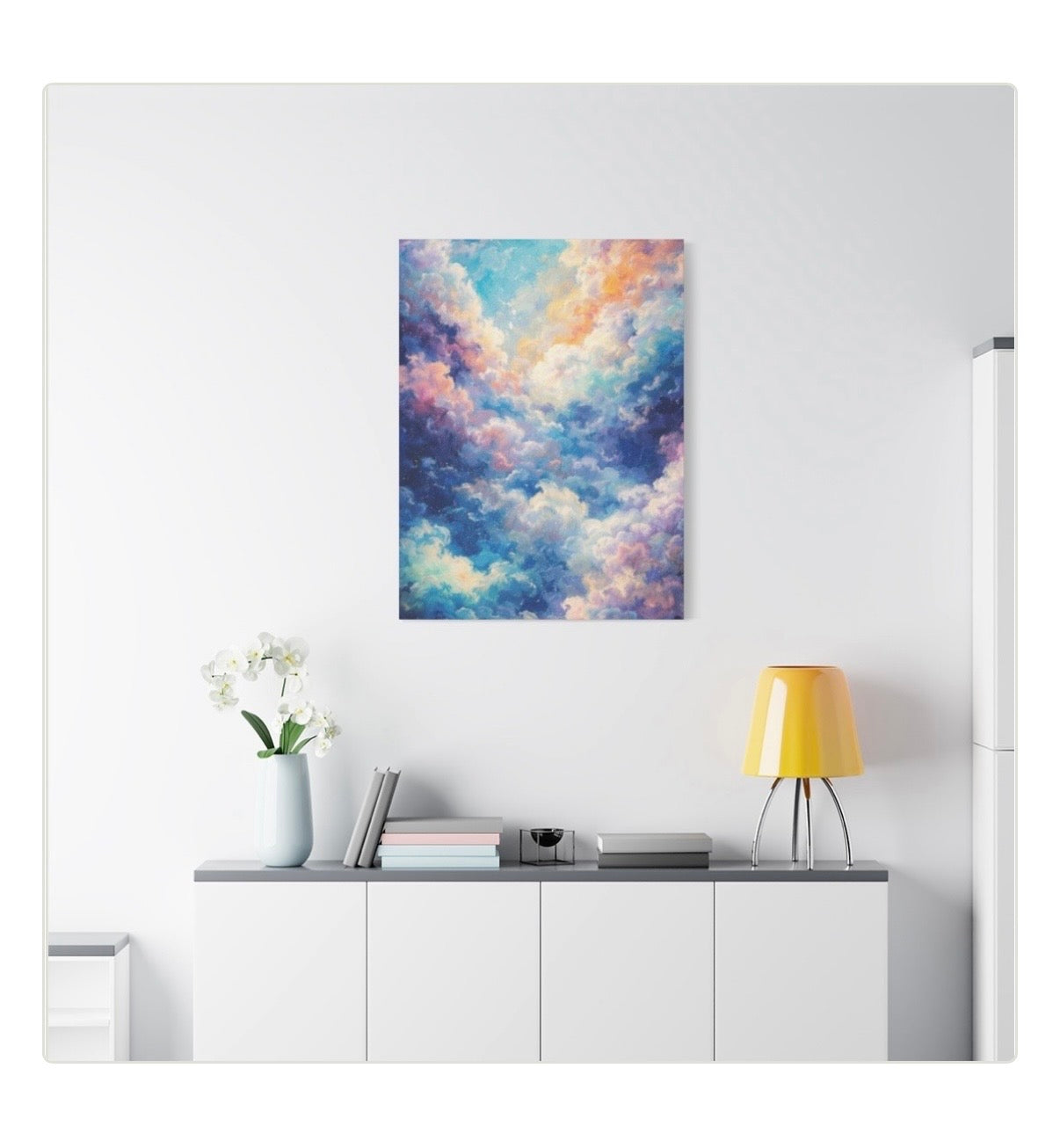 Colorful Clouds Wall Art Print