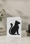 Black Cat Hardcover Journal