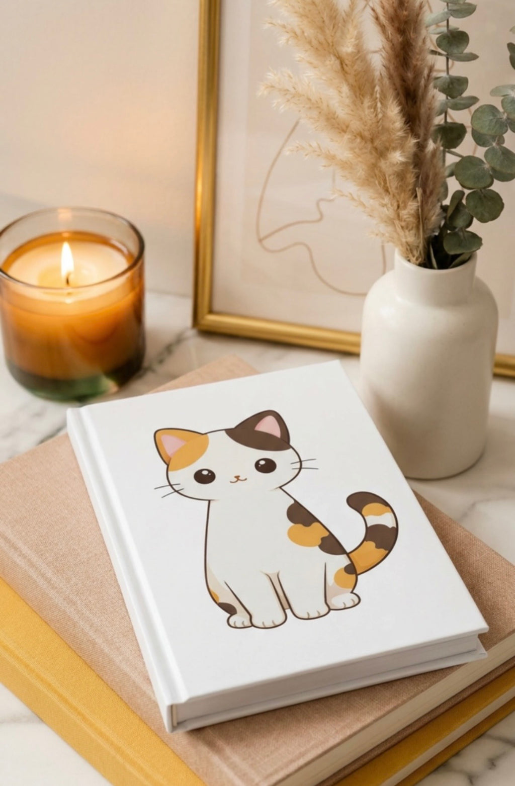 Calico Cat Hardcover Journal