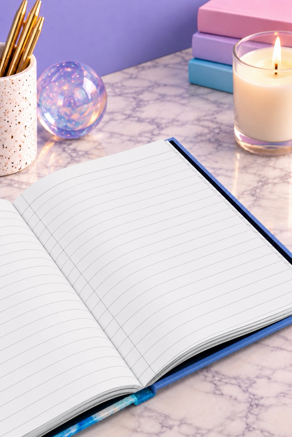 Colorful Clouds Hardcover Journal