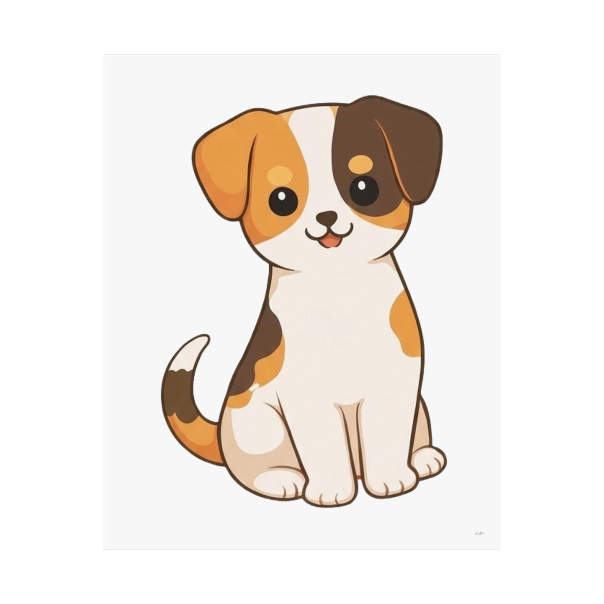 Cute Dog Poster